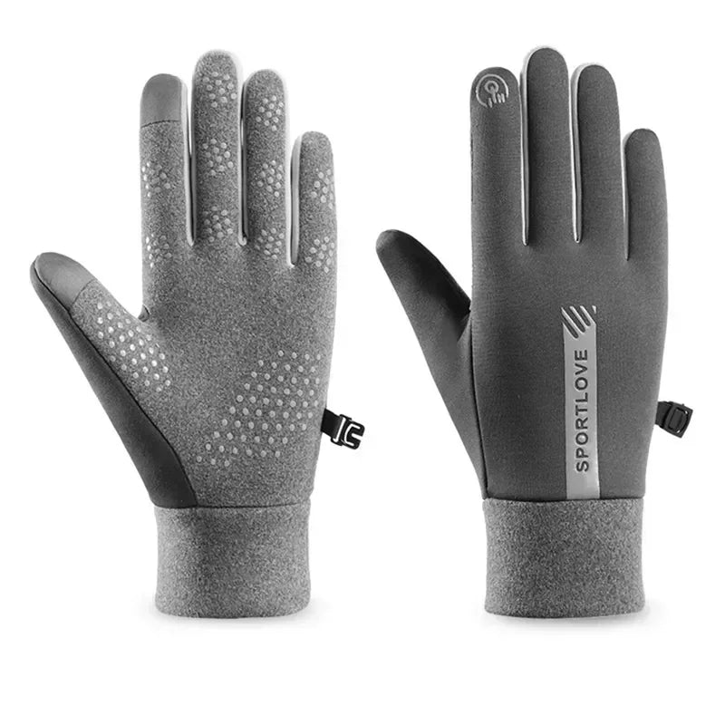 Damen Rosa Thermo-Winterhandschuhe – Warme Fleecegefütterte Touchscreen-Handschuhe, Winddicht & Rutschhemmend für Ski, Radfahren & Alltag