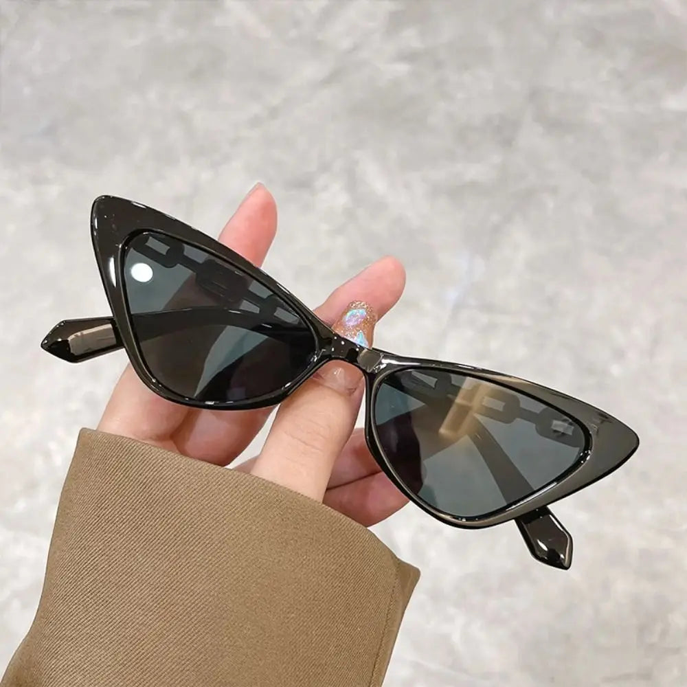 Retro Cat-Eye-Sonnenbrille – Kleine Dreieckige Vintage-Sonnenbrille im Punk-Stil für Damen & Herren