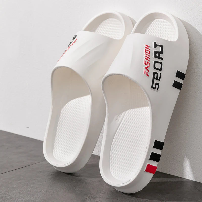 Modische Massage Slipper für Damen & Herren – Dicke Sohle Rutschfeste Sommer Slides für Bad, Strand & Alltag