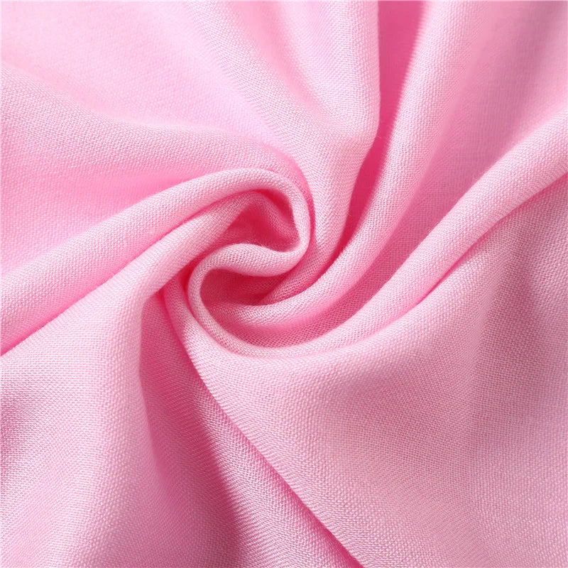 Damen Weicher Winterschal – Einfarbiger Hijab-Kopftuch Schal & Elegante Stola für Büro und Reisen