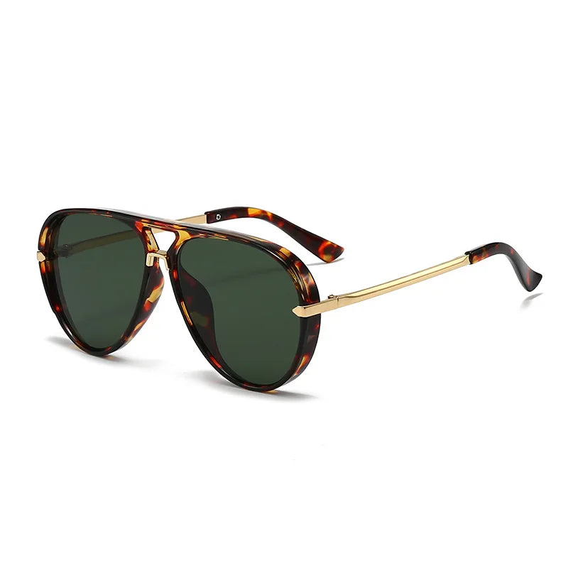 Große Outdoor-Sonnenbrille – Modische UV-beständige Sonnenbrille mit Großem Rahmen für Angeln & Freizeit