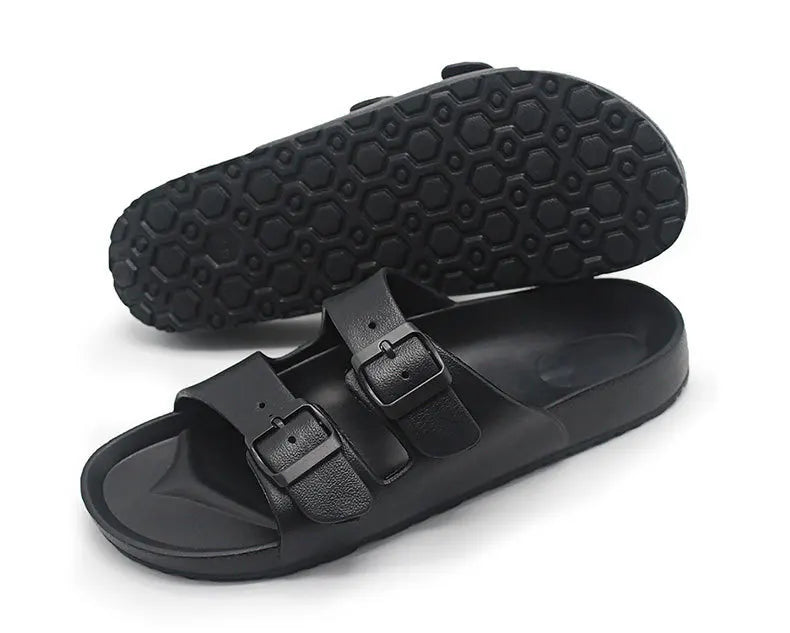 Sommer Sandalen für Damen & Herren – Rutschfeste EVA Slides Weich & Bequem für Strand, Zuhause & Freizeit