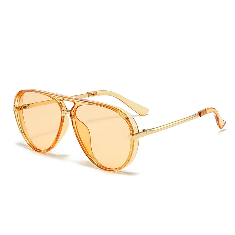 Große Outdoor-Sonnenbrille – Modische UV-beständige Sonnenbrille mit Großem Rahmen für Angeln & Freizeit