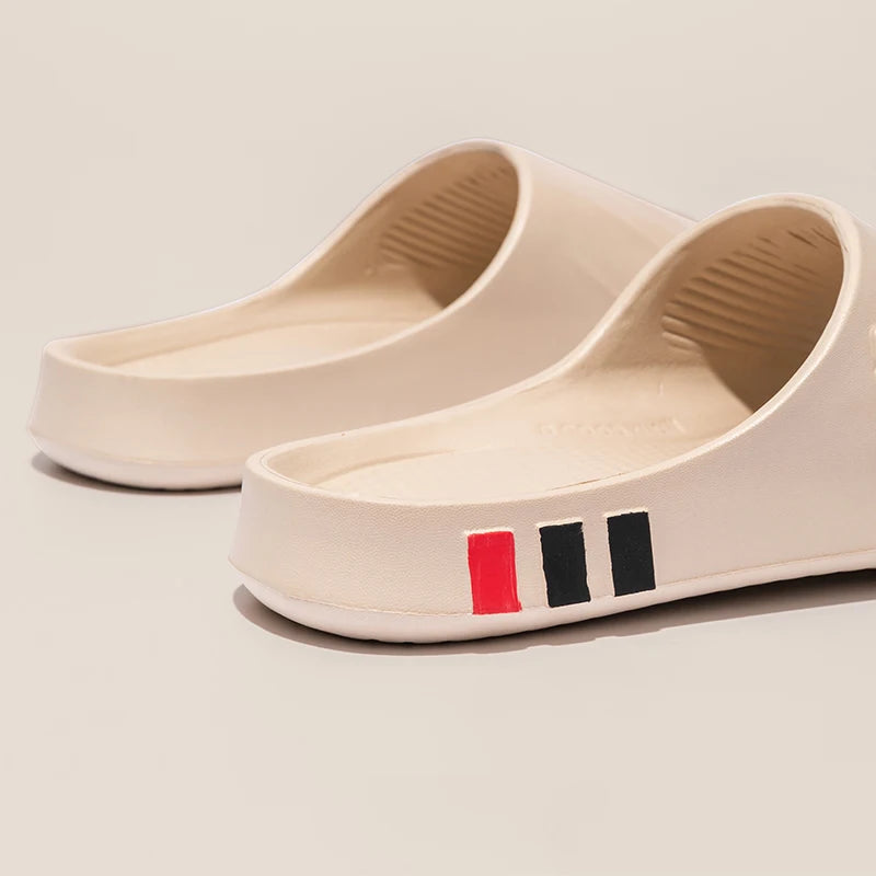 Modische Massage Slipper für Damen & Herren – Dicke Sohle Rutschfeste Sommer Slides für Bad, Strand & Alltag