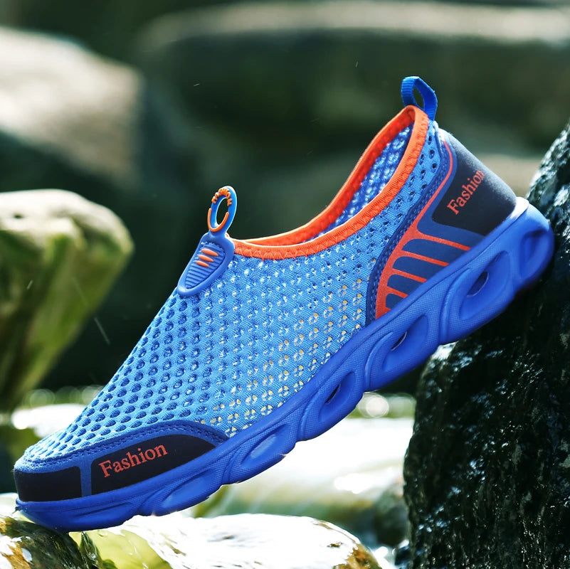 Barfußschuhe Herren – Leichte Freizeitschuhe mit Mesh-Obermaterial