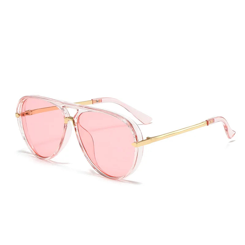 Große Outdoor-Sonnenbrille – Modische UV-beständige Sonnenbrille mit Großem Rahmen für Angeln & Freizeit