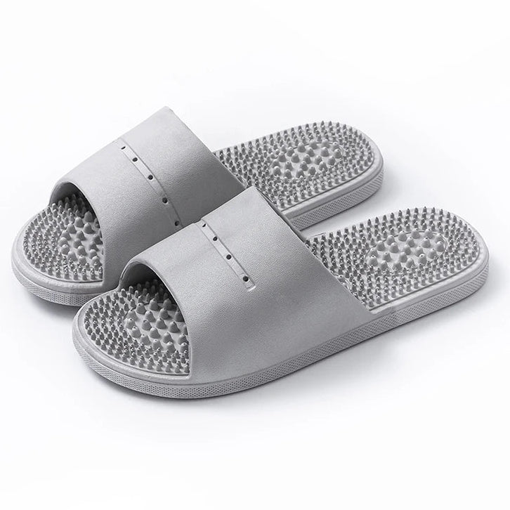 Sommer PVC Massage Hausschuhe Weiche Rutschfeste Indoor Badezimmer Sandalen