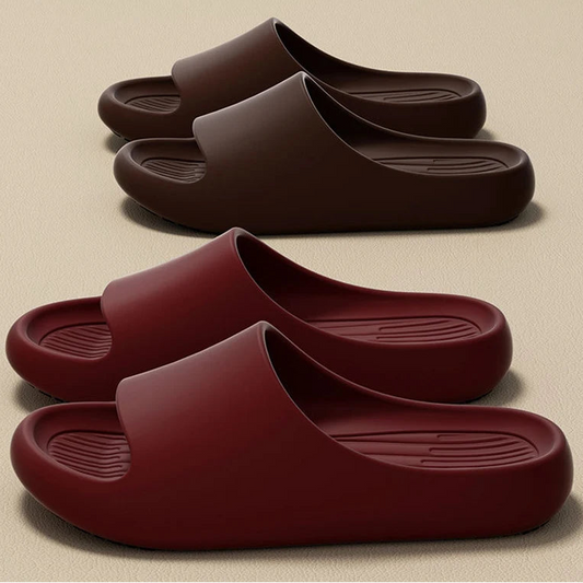 Sommer Slipper für Damen & Herren – Leichte EVA Slides Offene Zehen Schnell Trocknende Hausschuhe Strand Sandalen