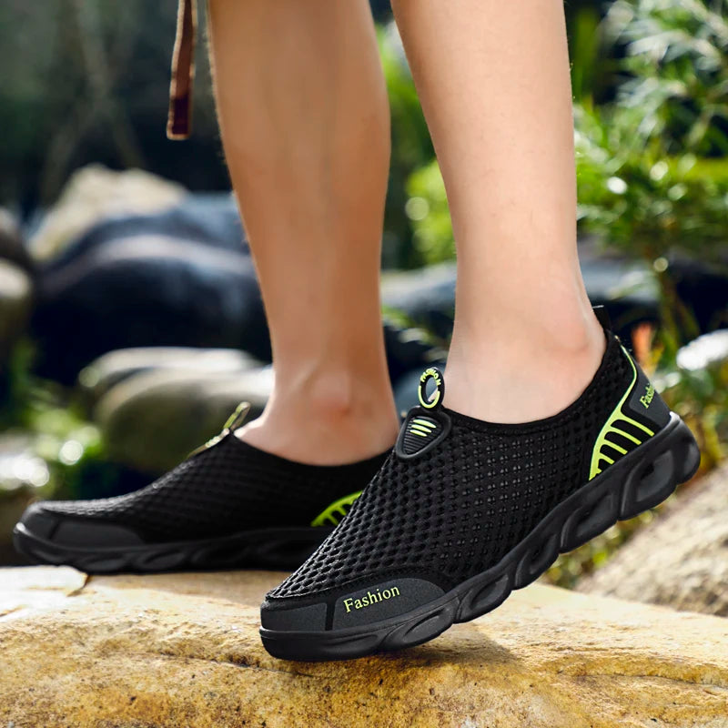 Barfußschuhe Herren – Leichte Freizeitschuhe mit Mesh-Obermaterial