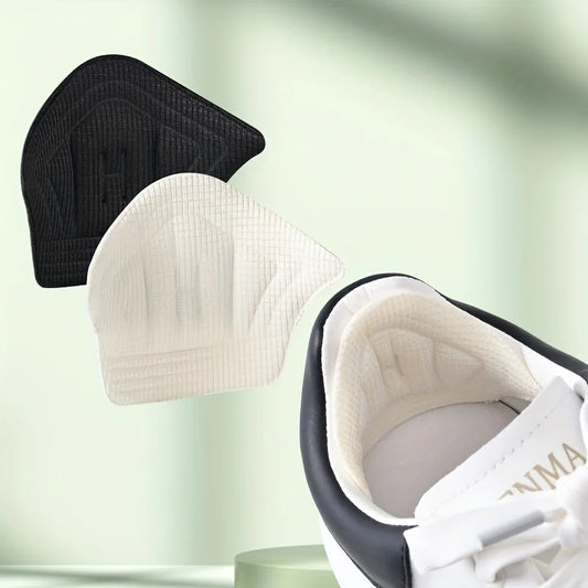 Fersenpolster Einlagen – Verstellbare Selbstklebende Fersenkissen für Sportschuhe (3 Paare / 6 Stück)