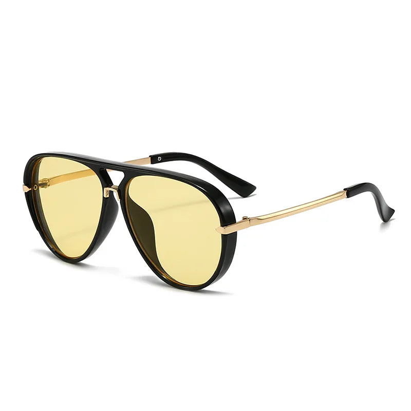 Große Outdoor-Sonnenbrille – Modische UV-beständige Sonnenbrille mit Großem Rahmen für Angeln & Freizeit