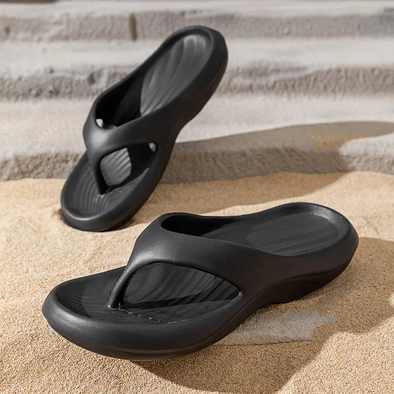 Sommer Dicke Sohle Strand Flip Flop Hausschuhe Rutschfeste Casual Slides