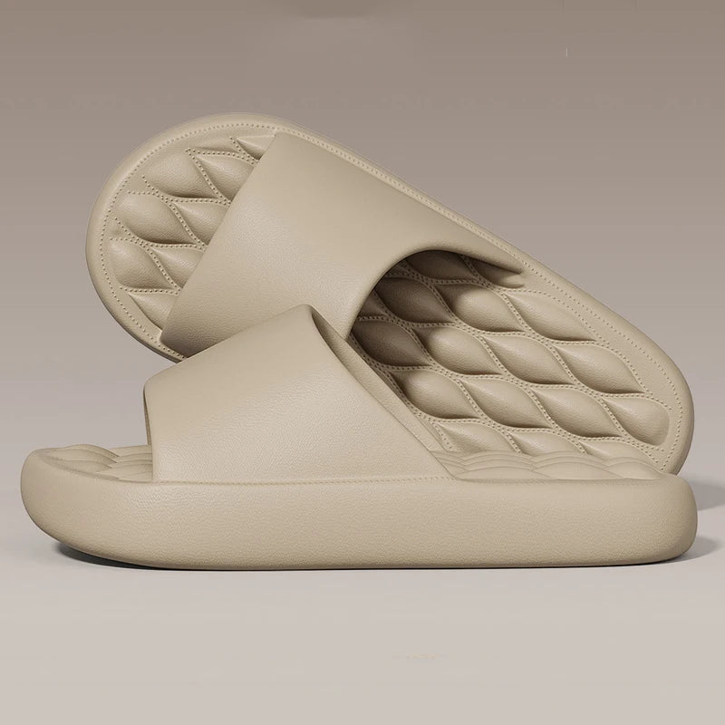 Sommer Hausschuhe für Damen & Herren – Rutschfeste EVA Slides Leichte Bad- & Strandsandalen Paarschuhe