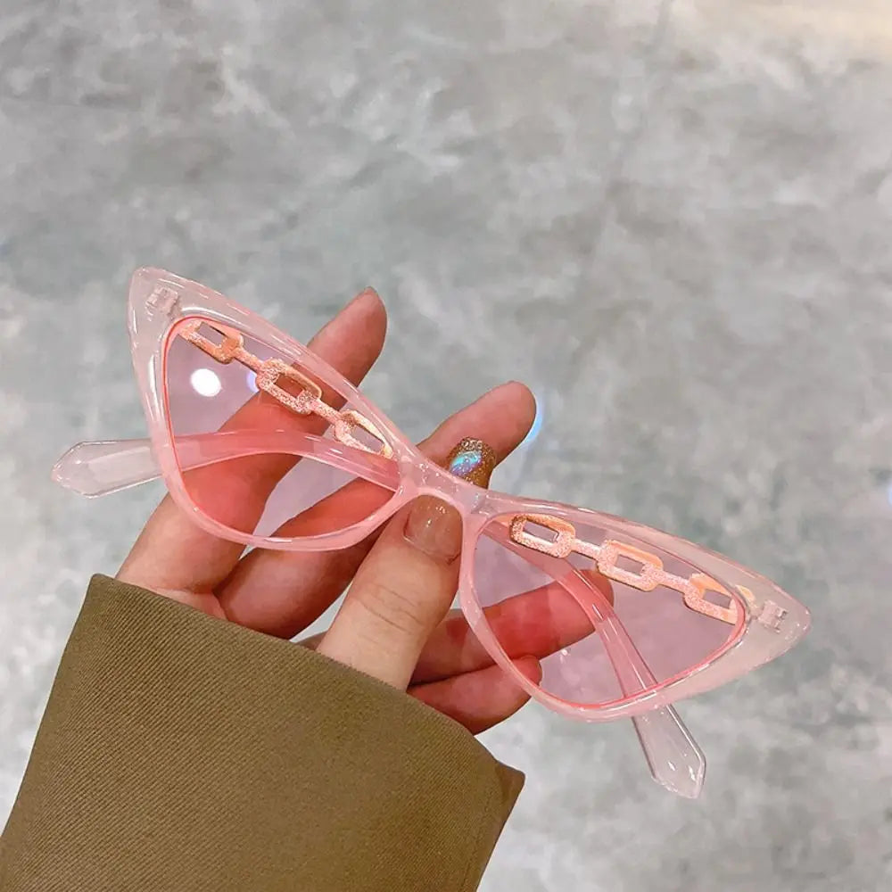 Retro Cat-Eye-Sonnenbrille – Kleine Dreieckige Vintage-Sonnenbrille im Punk-Stil für Damen & Herren
