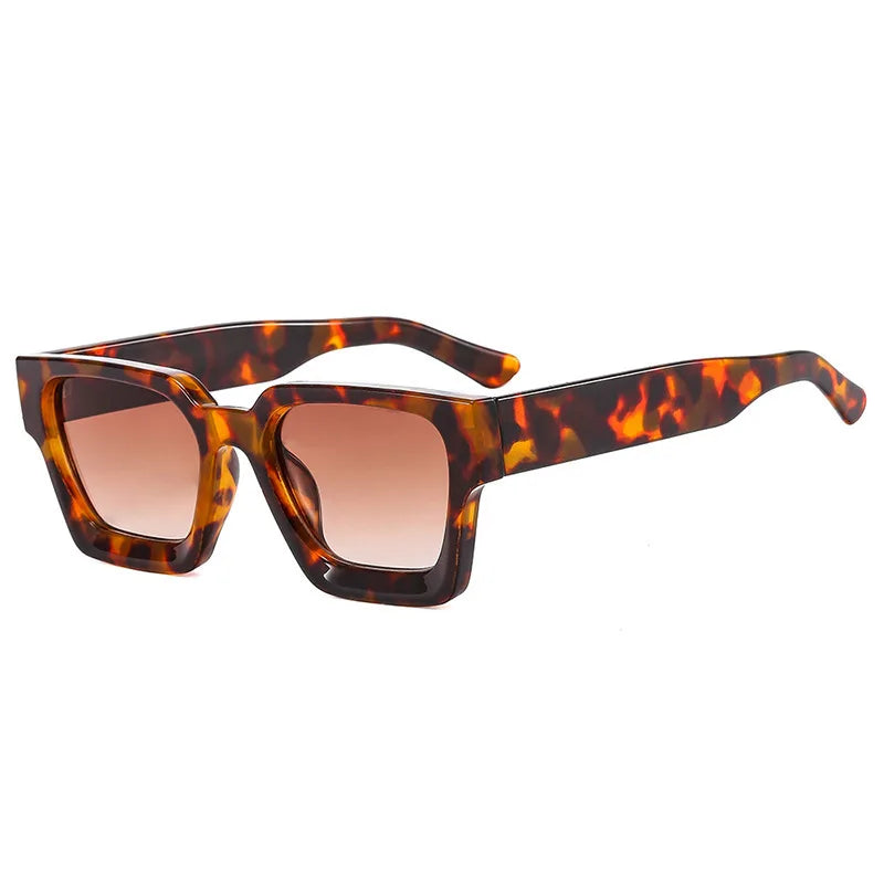 Kleine Quadratische Retro-Sonnenbrille – Grüne Vintage-Sonnenbrille im Designer-Stil mit UV400-Schutz für Damen & Herren