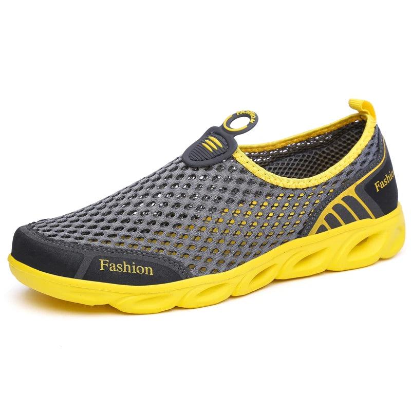 Barfußschuhe Herren – Leichte Freizeitschuhe mit Mesh-Obermaterial