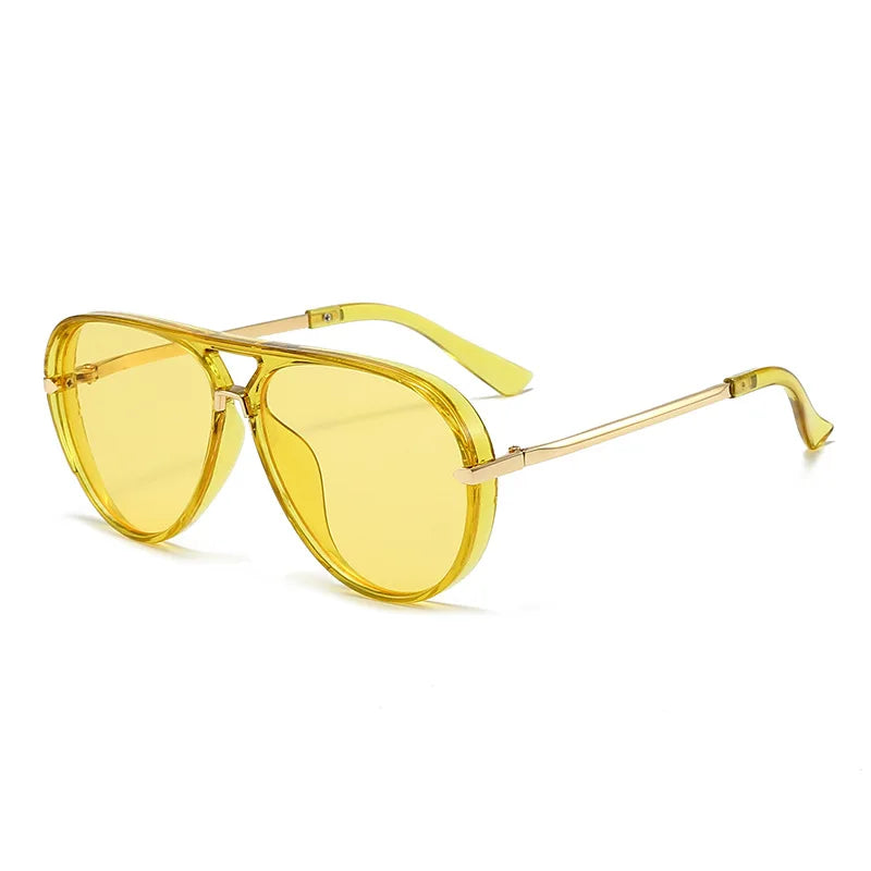 Große Outdoor-Sonnenbrille – Modische UV-beständige Sonnenbrille mit Großem Rahmen für Angeln & Freizeit