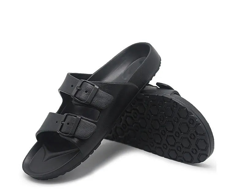 Sommer Sandalen für Damen & Herren – Rutschfeste EVA Slides Weich & Bequem für Strand, Zuhause & Freizeit