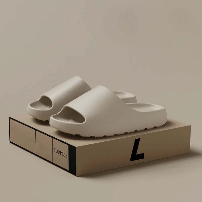 Lässige Slipper mit Innovativem Design für Damen & Herren – Leichte EVA Weiche Hausschuhe Hochwertige Exklusive Marken Slides
