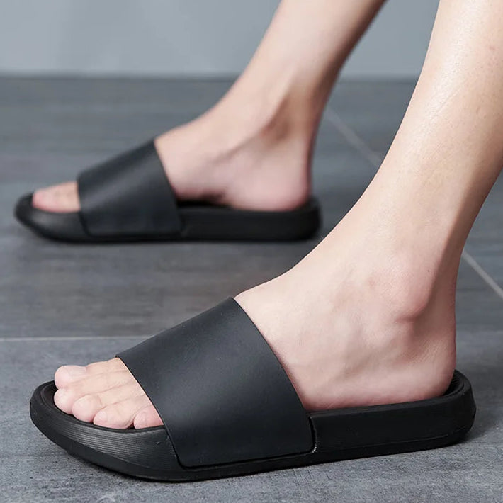 Sommer Rutschfeste Soft EVA Herren Slides Leichte Komfort Hausschuhe