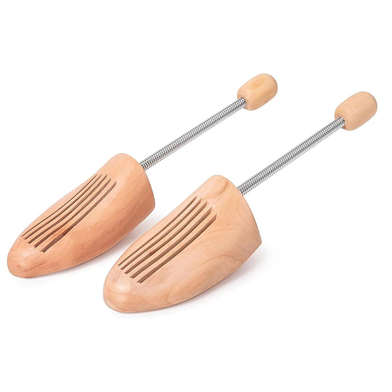 Verstellbare Holz Schuhspanner – Universelle Schuhformer für Damen und Herren