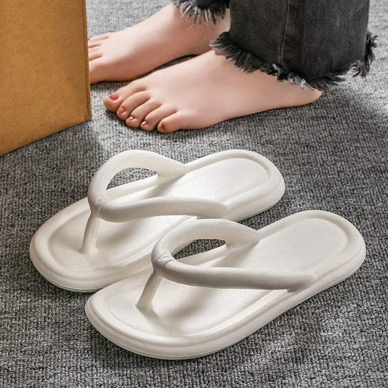 Leichte EVA Flip Flop Slides Weiche Sohle Rutschfeste Strand Hausschuhe