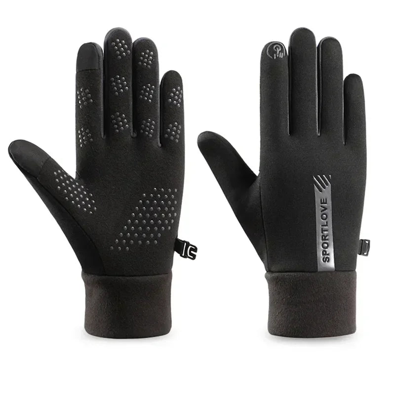 Damen Rosa Thermo-Winterhandschuhe – Warme Fleecegefütterte Touchscreen-Handschuhe, Winddicht & Rutschhemmend für Ski, Radfahren & Alltag