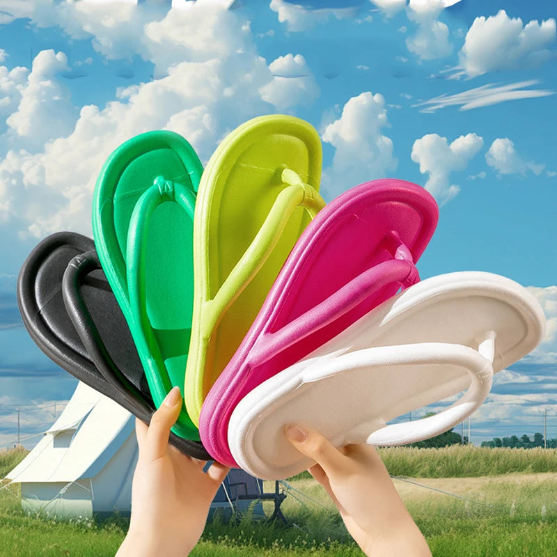 Leichte EVA Flip Flop Slides Weiche Sohle Rutschfeste Strand Hausschuhe