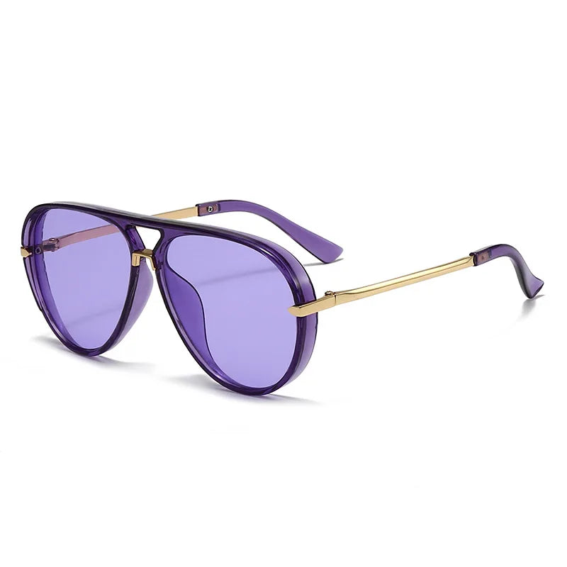 Große Outdoor-Sonnenbrille – Modische UV-beständige Sonnenbrille mit Großem Rahmen für Angeln & Freizeit